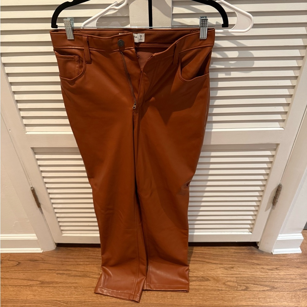 Abercrombie & Fitch Brown Straight Leg Pants